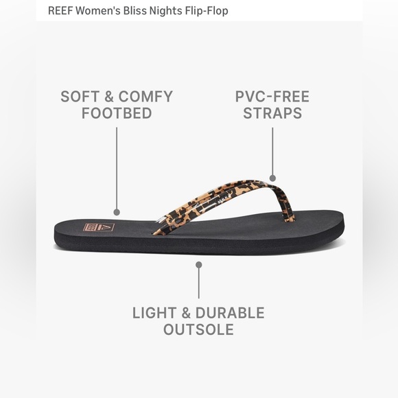 Reef Leopard Flip Flops - Picture 5 of 5